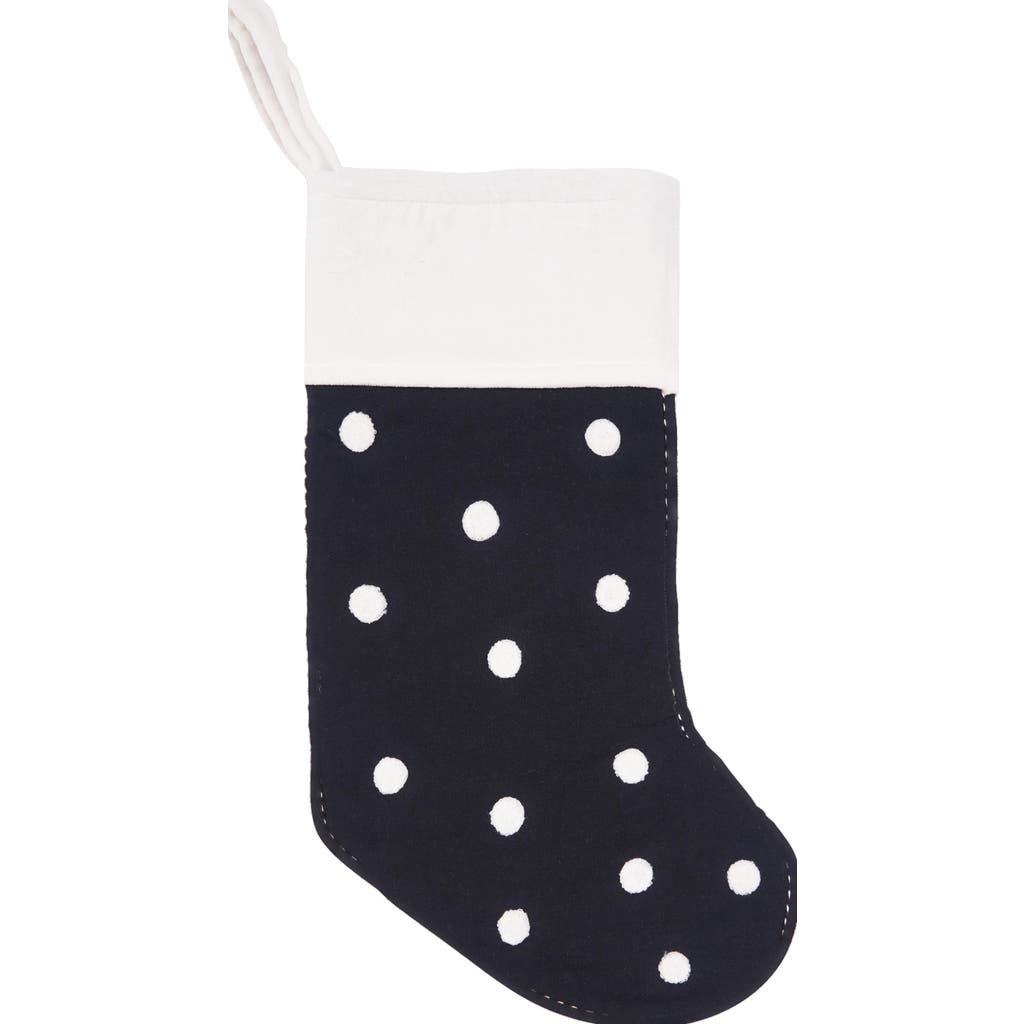 Carol & Frank Dots Stocking Collection In Black