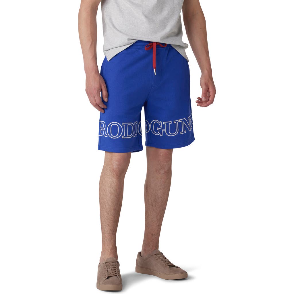 Rodd & Gunn Wilmington Bay Logo Sweat Shorts In Cobalt