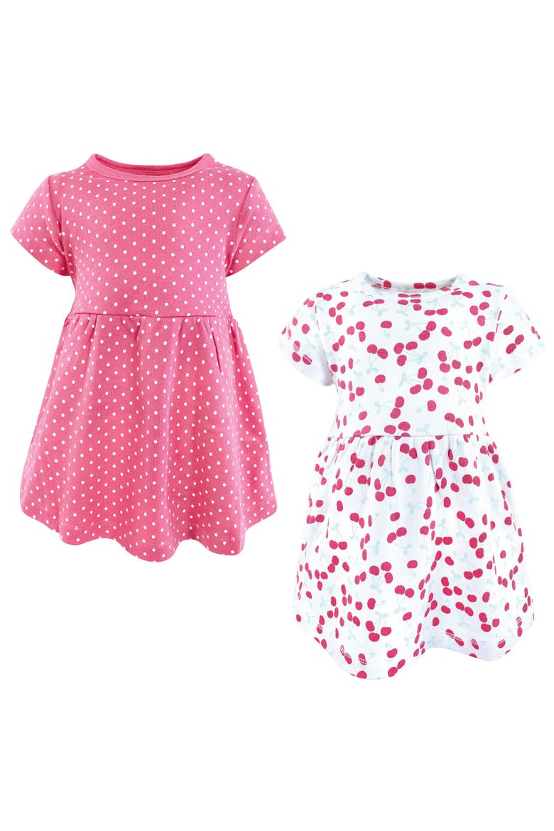Twin Pack Baby Dress Pack, Main, color, Cherries
