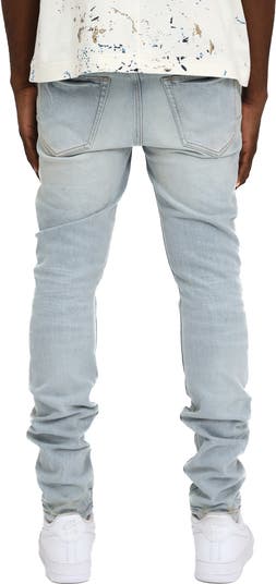 P001 Skinny Fade Distressed Jeans