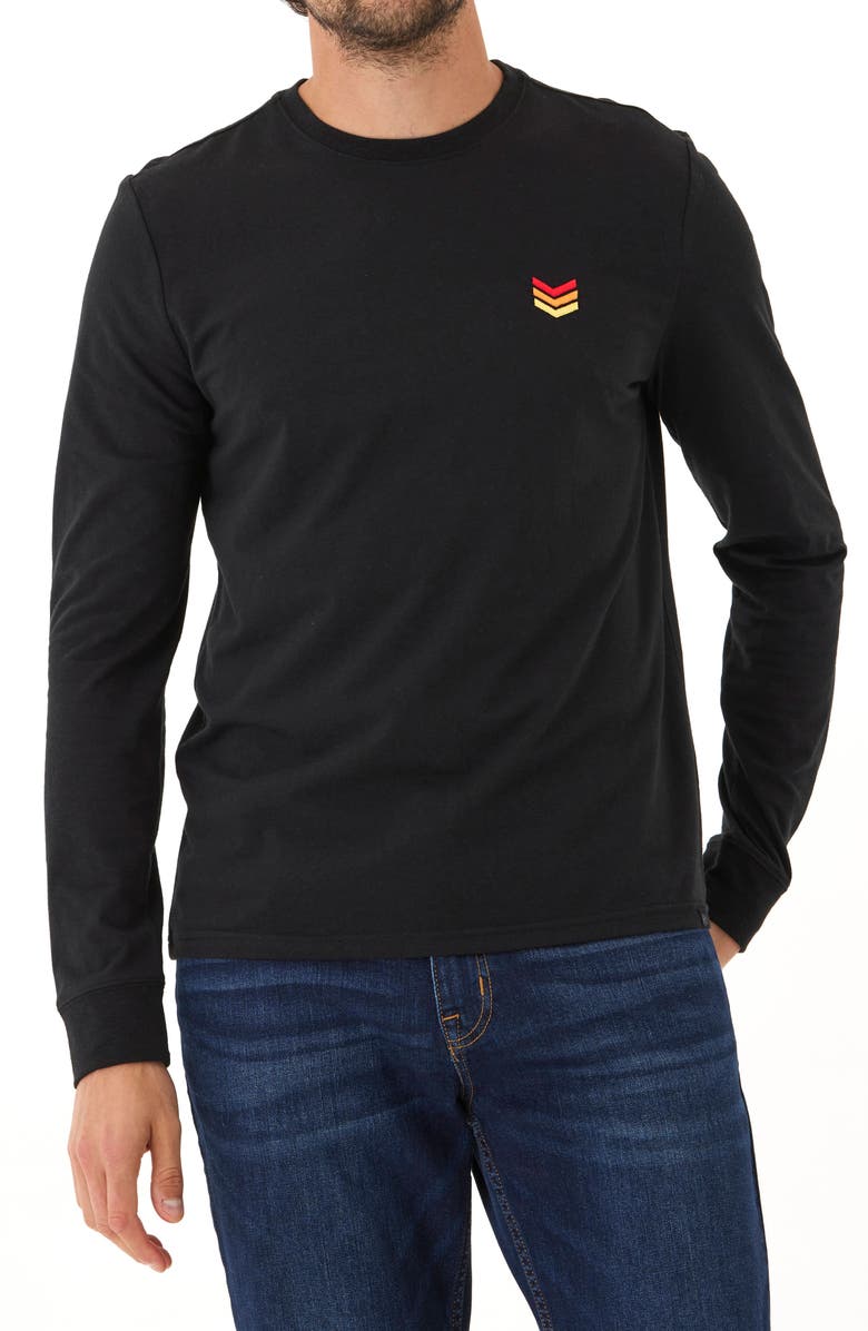 Threads 4 Thought Arrow Embroidered Long Sleeve T-Shirt, Main, color, 