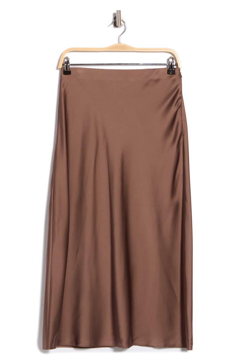 Satin Slip Skirt, Main, color, JAVA