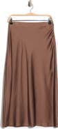 Vince Satin Slip Skirt