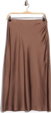 Vince Satin Slip Skirt