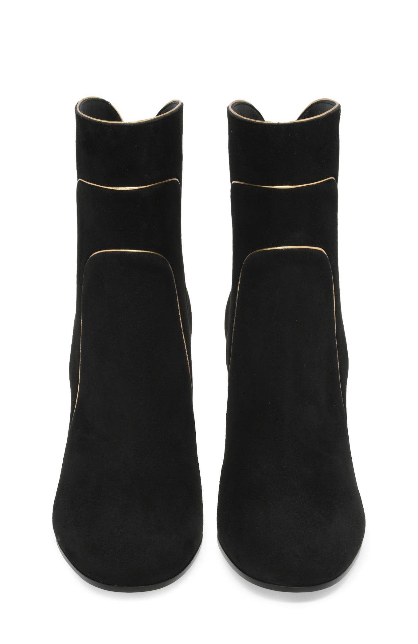 Juliette Booties, Alternate, color, Black Suede