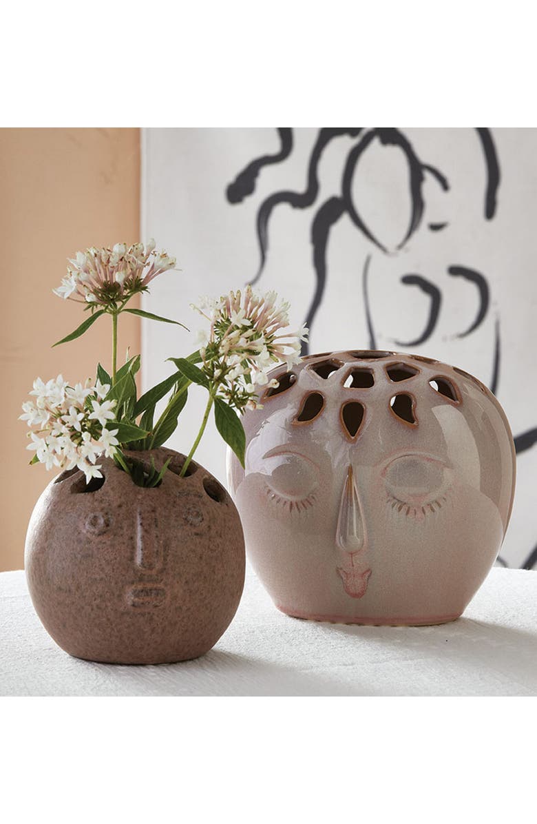 tag Dreamer Blush Ceramic Bud Vase Decorative Home Accent, Alternate, color, Pink