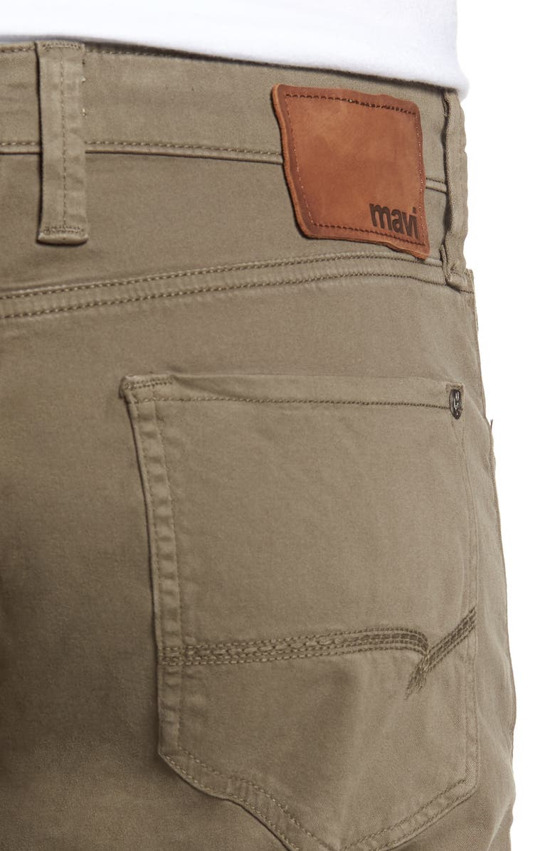 Mavi Jeans Myles Straight Leg Twill Pants, Alternate, color, 