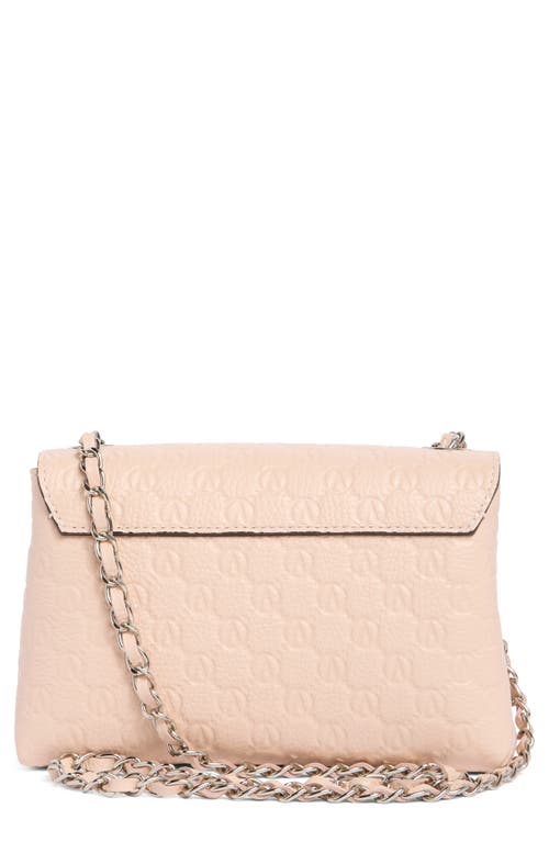 Valentino By Mario Valentino Isabelle Dollaro Monogram Crossbody Bag In Pale Rose