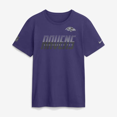 Men's Nike Purple Baltimore Ravens Sideline Dri-FIT T-Shirt