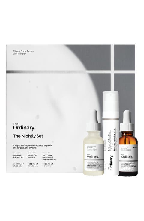The Nightly Skin Care Set $35 Value