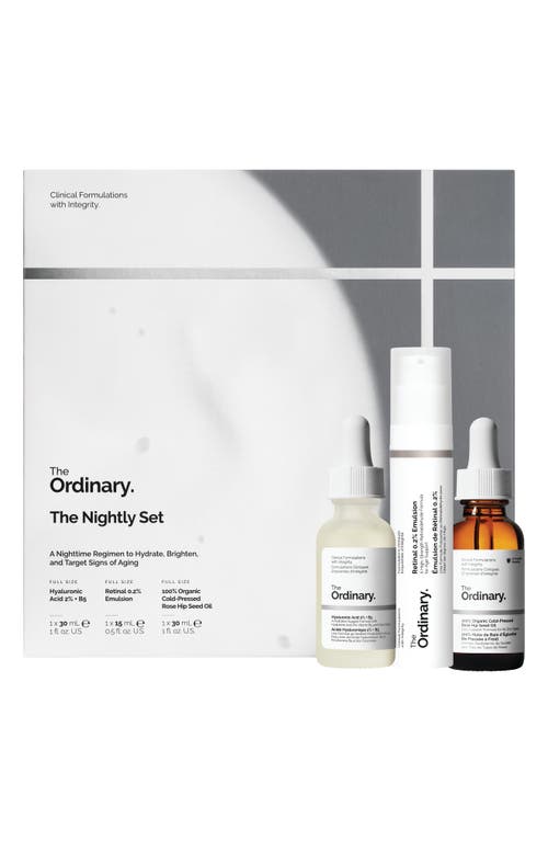 The Ordinary The Nightly Skin Care Set $35 Value