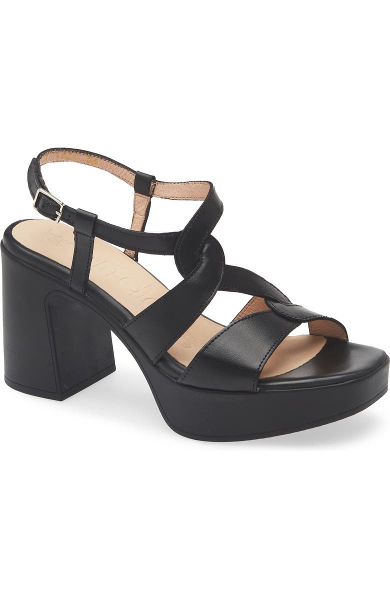 Wonders Indira Platform Sandal, Main, color,