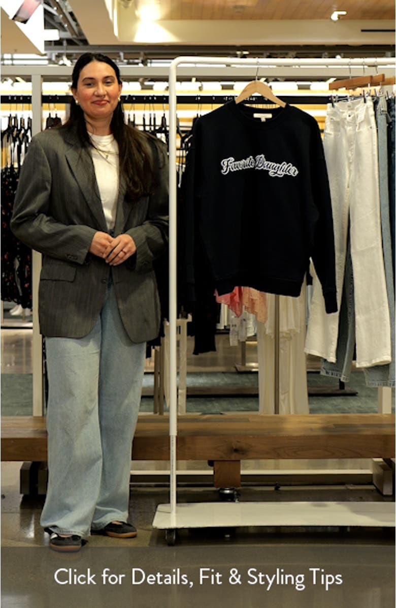 The Varsity Sweatshirt, sales video thumbnail