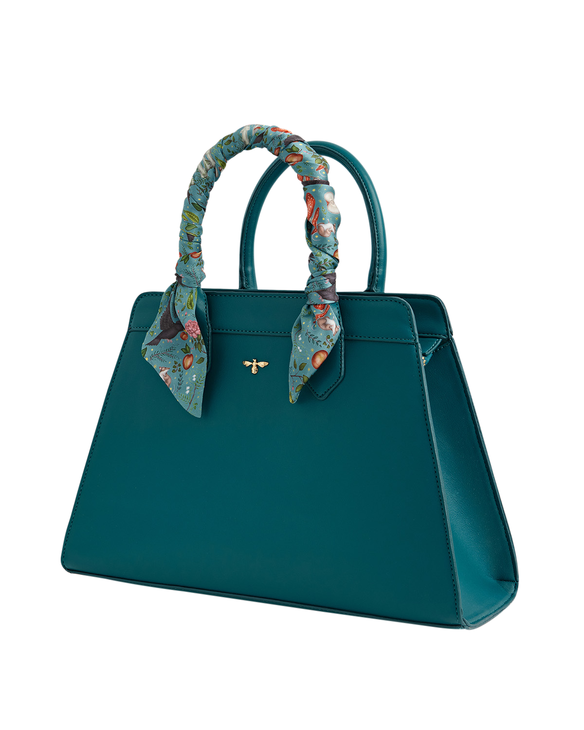 Fable England Into The Woods Teal Tote, Alternate, color, Teal