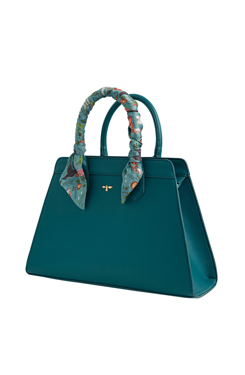 Fable England Into The Woods Teal Tote, Alternate, color, Teal