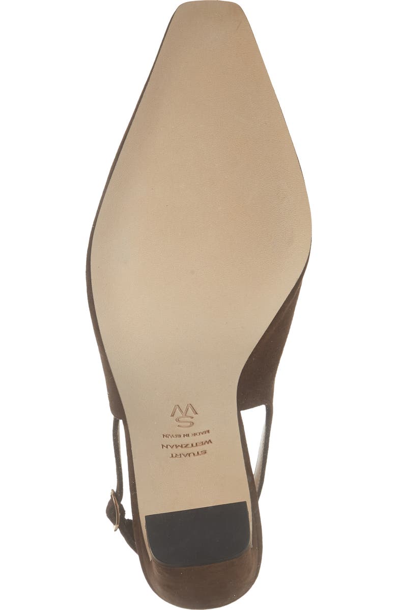 Stuart Weitzman Stassi Slingback Pump, Alternate, color, Walnut