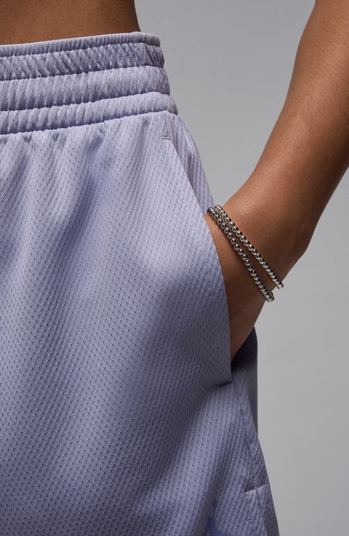 Nike Jordan Sport Mesh Shorts In Purple
