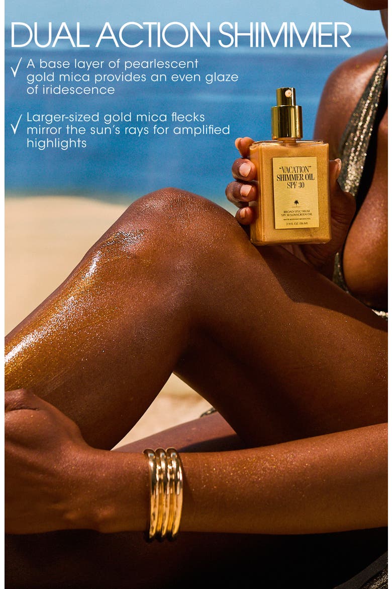 Shimmer Oil SPF 30 Sunscreen, Alternate, color, NO COLOR