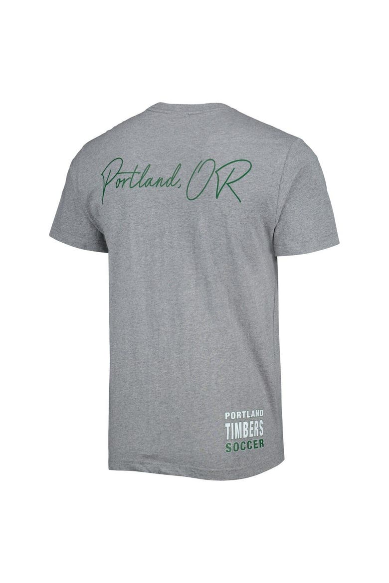 Men's Mitchell & Ness Gray Portland Timbers City Tee, Alternate, color, Gray