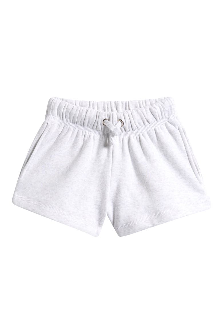 Kids' Raw Edge Shorts, Main, color, ASH GREY