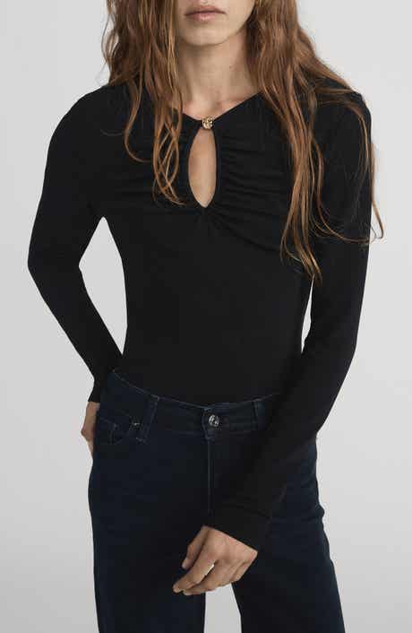 The Keyhole Long Sleeve Top