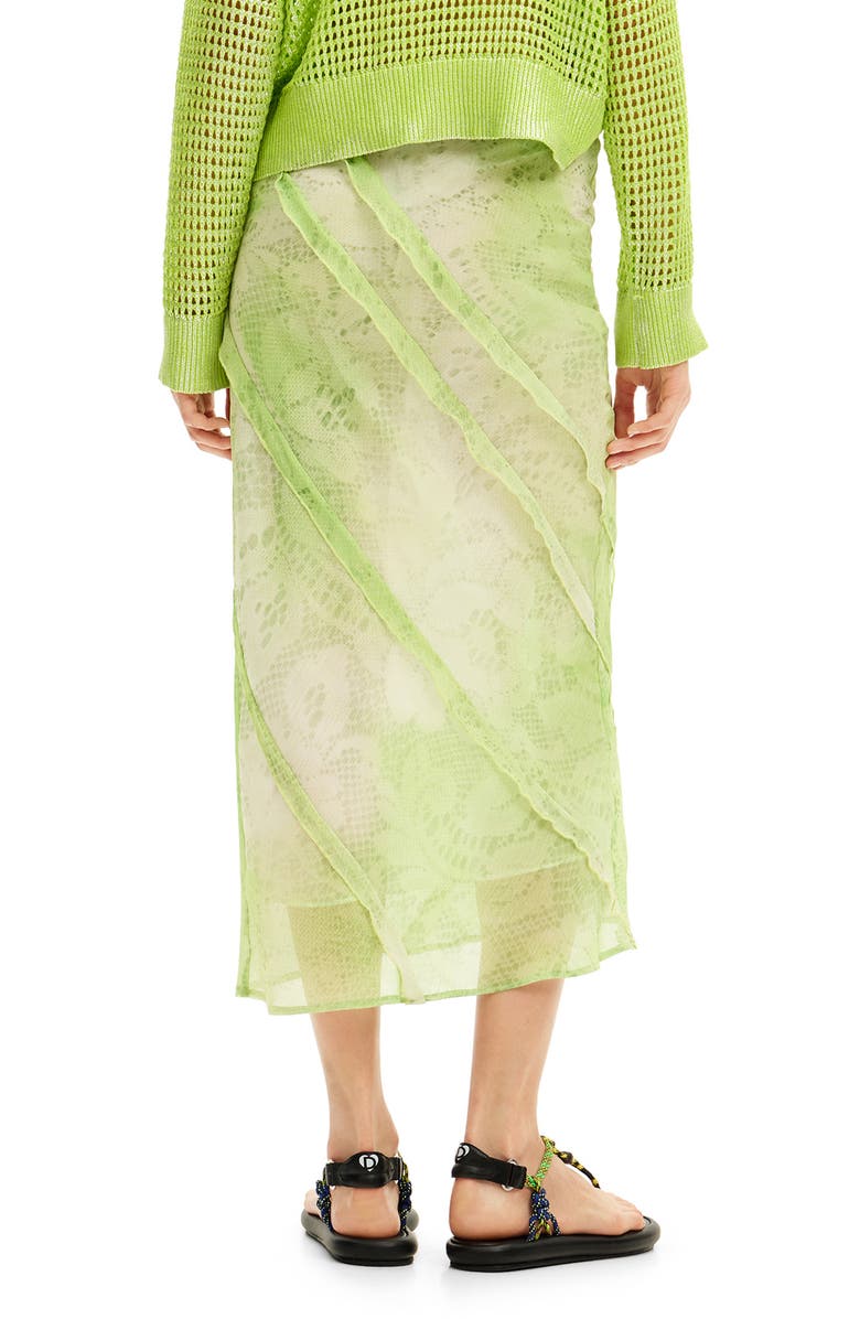 Desigual Cortes Maxi Skirt, Alternate, color,