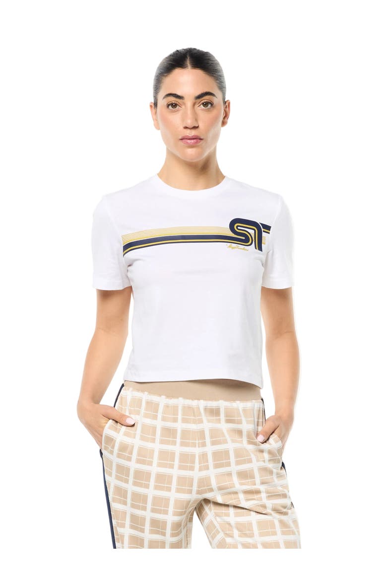 Women's Corsa T-Shirt, Main, color, BRILLIANT WHITE
