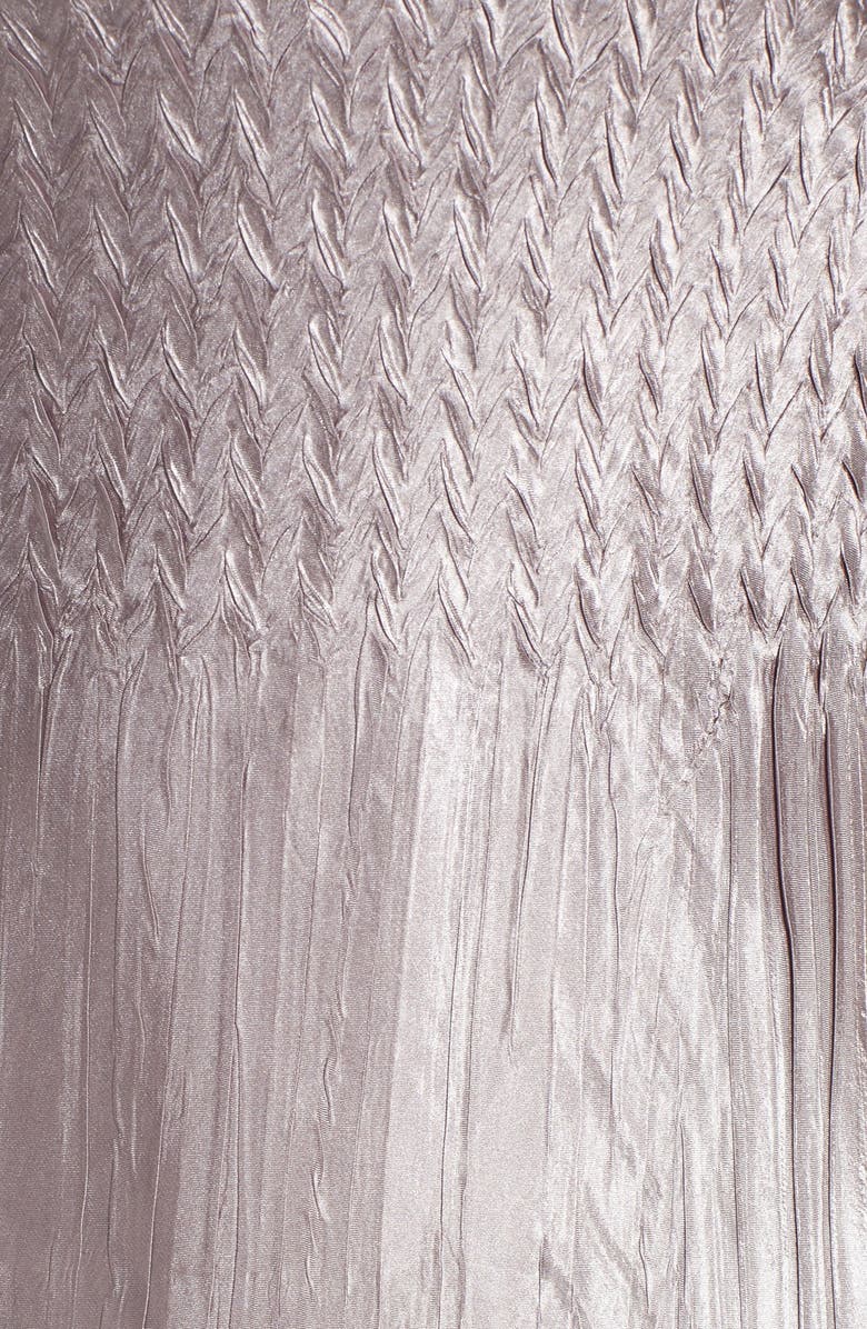 Komarov Charmeuse Tiered Hem Dress with Chiffon Jacket, Alternate, color,