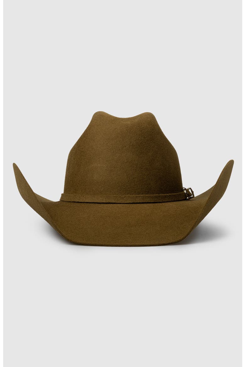 The Boss Premier Cowboy Hat, Alternate, color, Brown