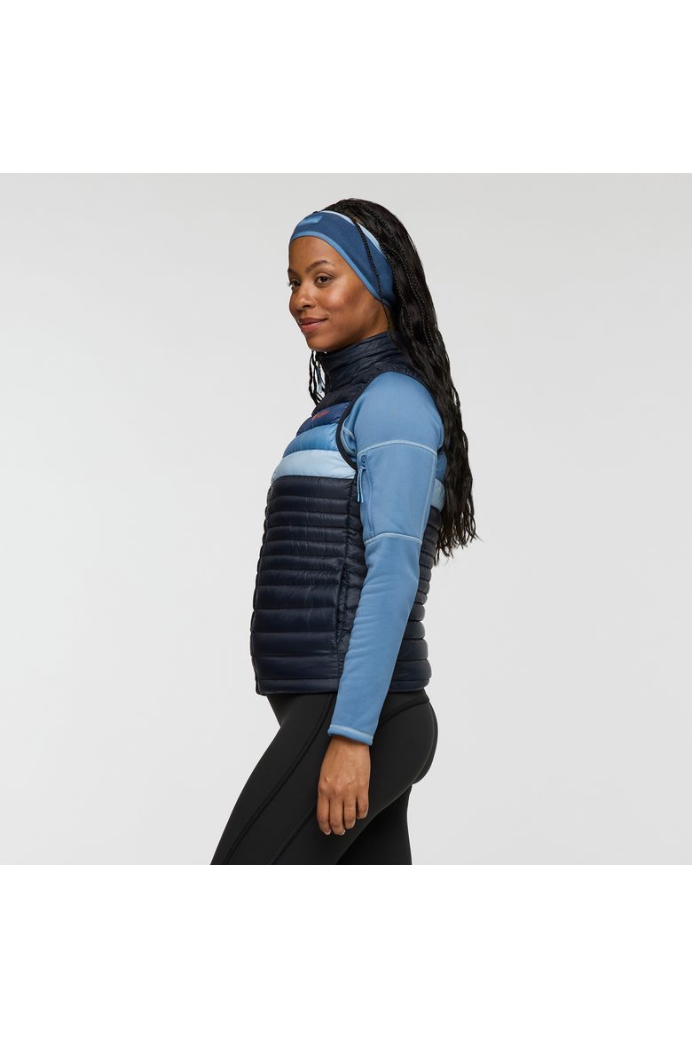Fuego Down Vest - Women's, Main, color, Carbon Stripes
