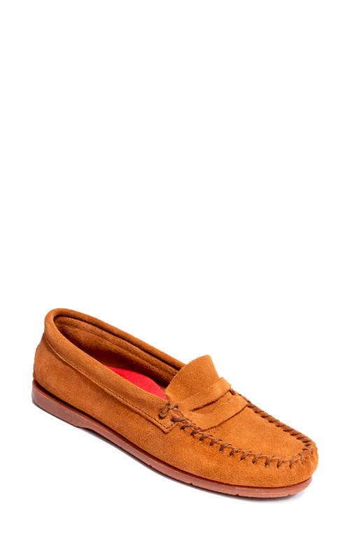 Shop Minnetonka Mellony Penny Loafer In Brown