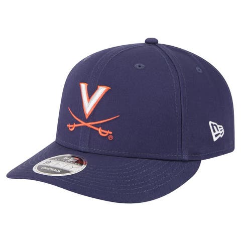 Men's New Era Navy Virginia Cavaliers Low Profile 9FIFTY Snapback Hat