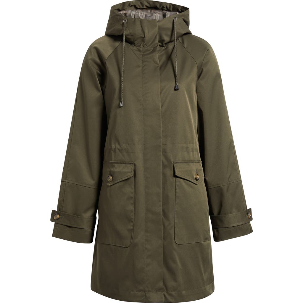Bernardo Anorak Raincoat In Olive