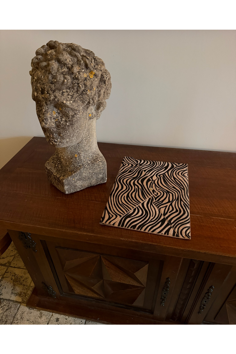 Laptop Sleeve, Alternate, color, Zebra