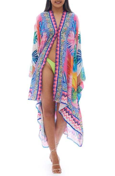 Flamingo Cover-Up Ruana