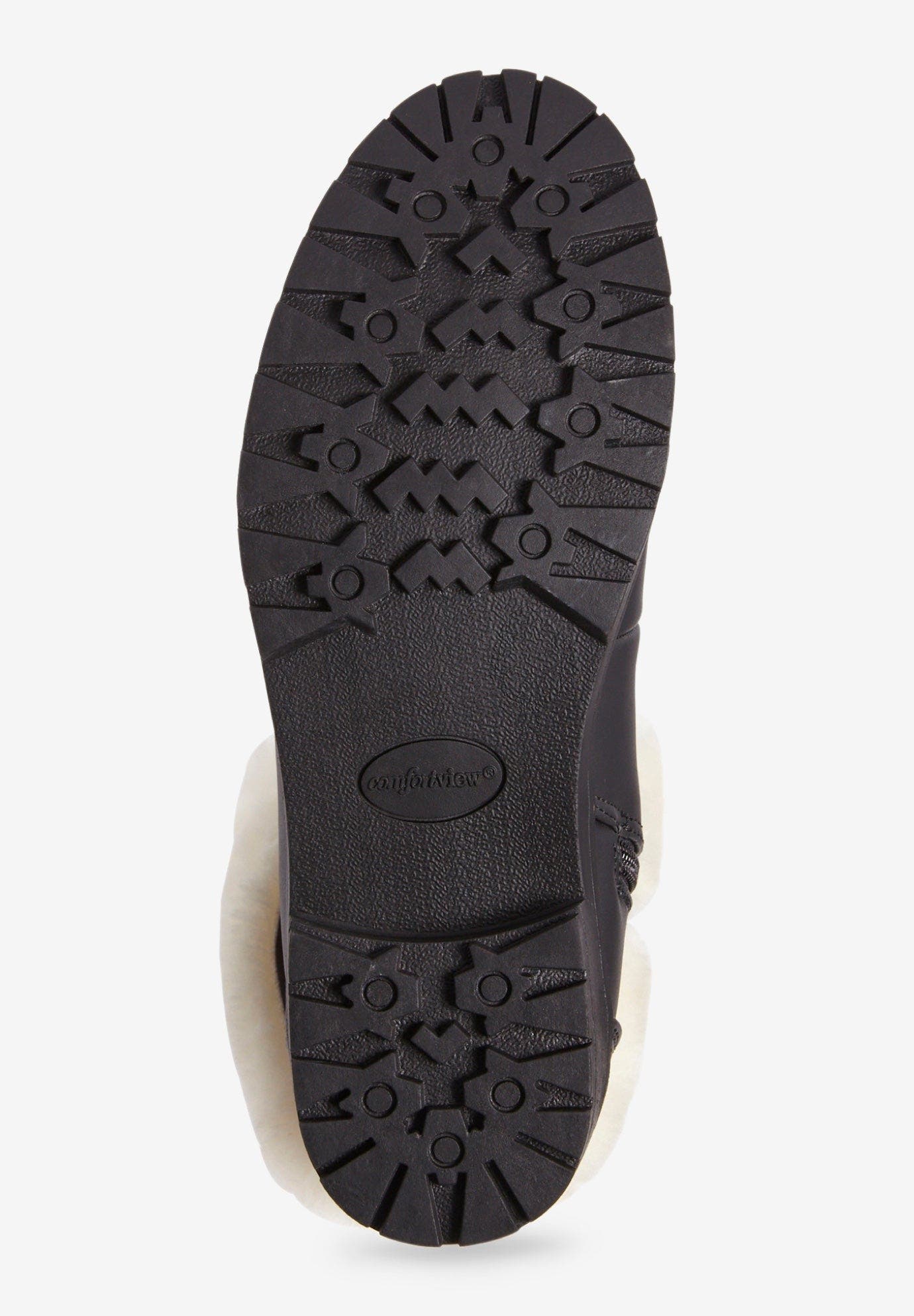 Comfortview The Arctic Bootie, Alternate, color, Black