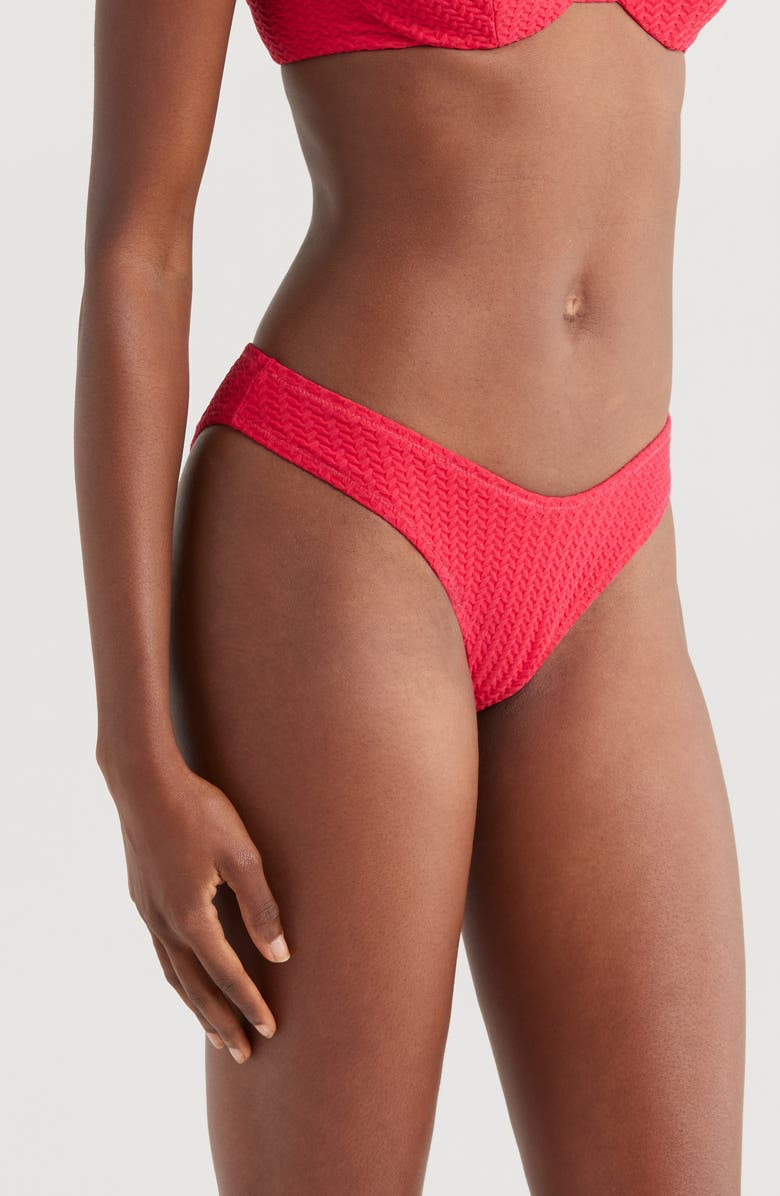BOAMAR Saal Bikini Bottoms, Alternate, color, Red Cherry