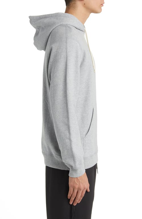 Reigning Champ Classic Fit Handcrafted Midweight Terry Hoodie In Gray