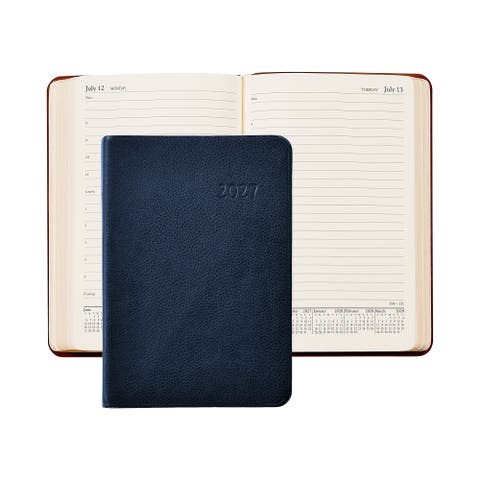2027 Leather Daily Journal