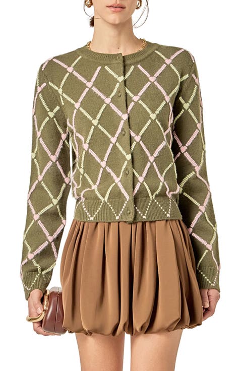 Diamond Heart Cardigan