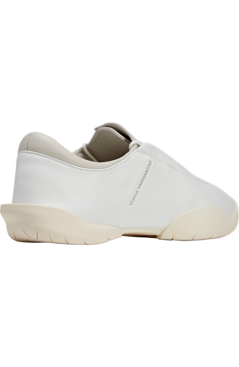 Y-3 Gender Inclusive Regu Low Top Sneaker, Alternate, color, Core White/ Talc/ Wonder White