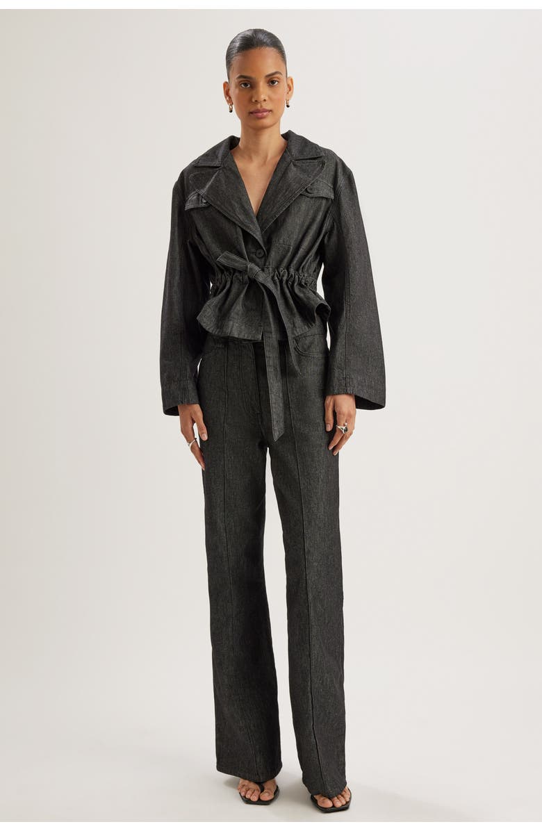 Merlette Milton Jacket, Alternate, color, Black Wash