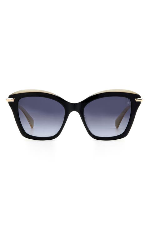 53mm Cat Eye Sunglasses