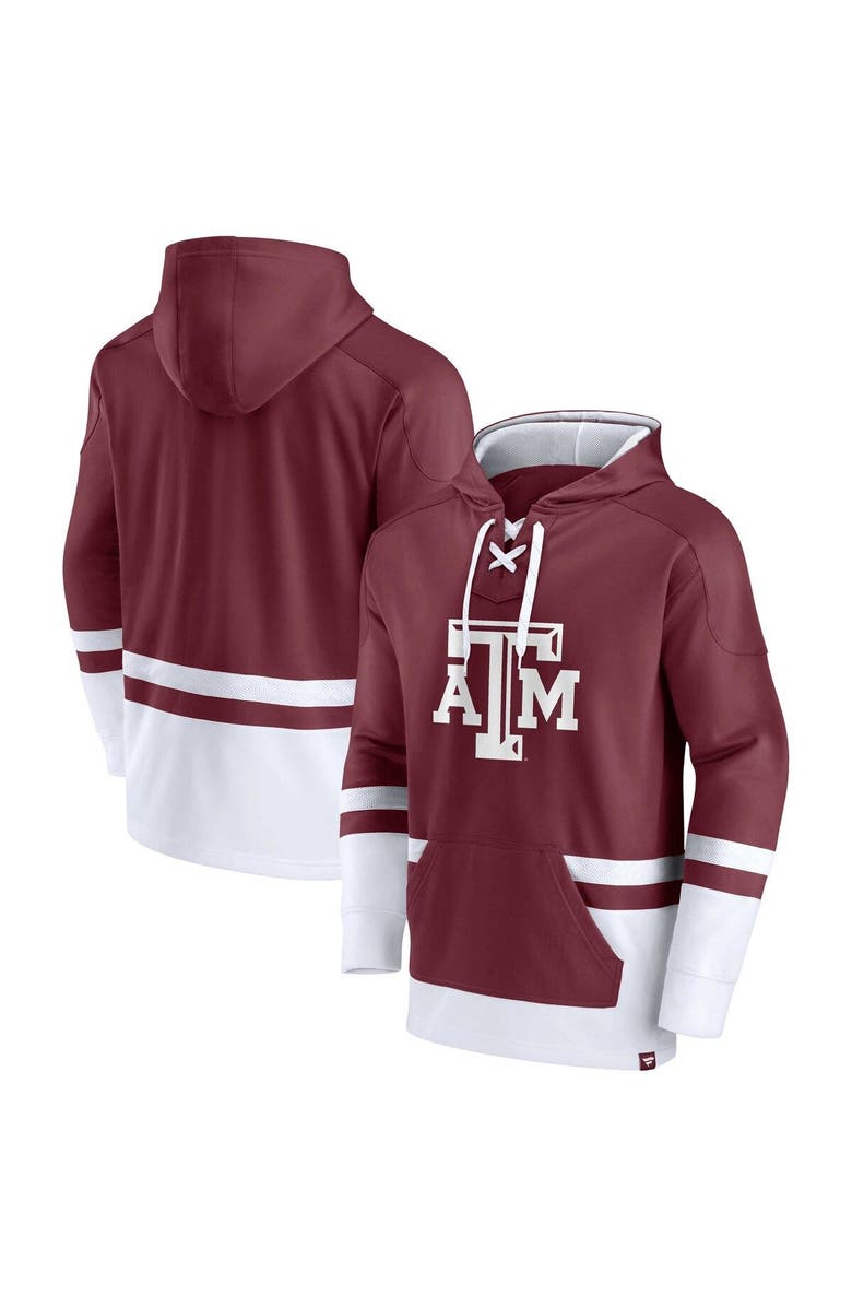 FANATICS Men's Fanatics Branded Maroon Texas A&M Aggies First Battle Pullover Hoodie, Main, color, Maroon