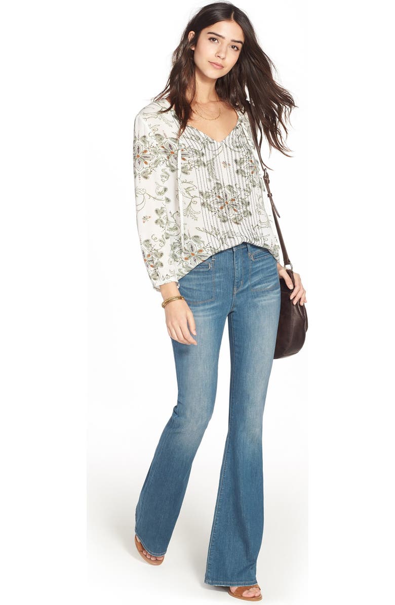 Frye 'Melissa' Leather Crossbody Bag, Alternate, color, Slate