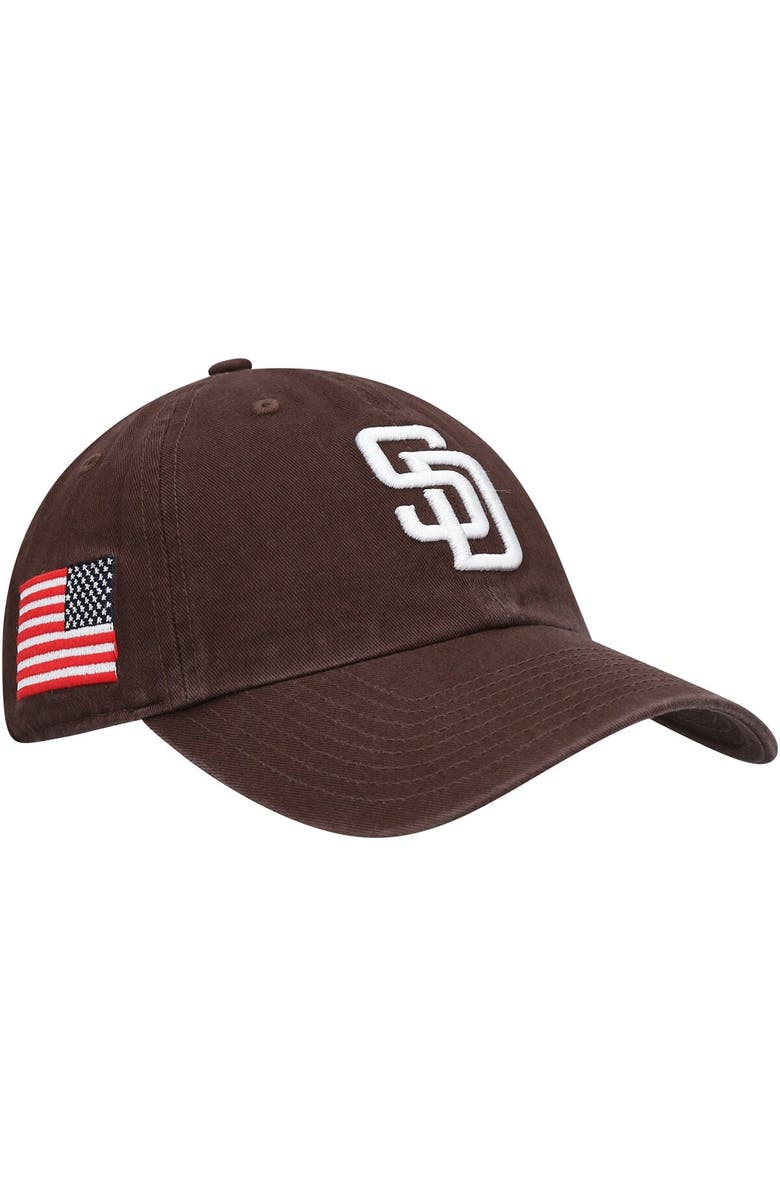 '47 Men's '47 Brown San Diego Padres Heritage Clean Up Adjustable Hat, Alternate, color, Brown