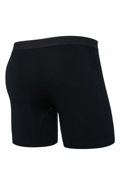 Saxx Vibe Xtra Super Soft Boxer Briefs Men Black Stretch Underwear Buu140 In Blue