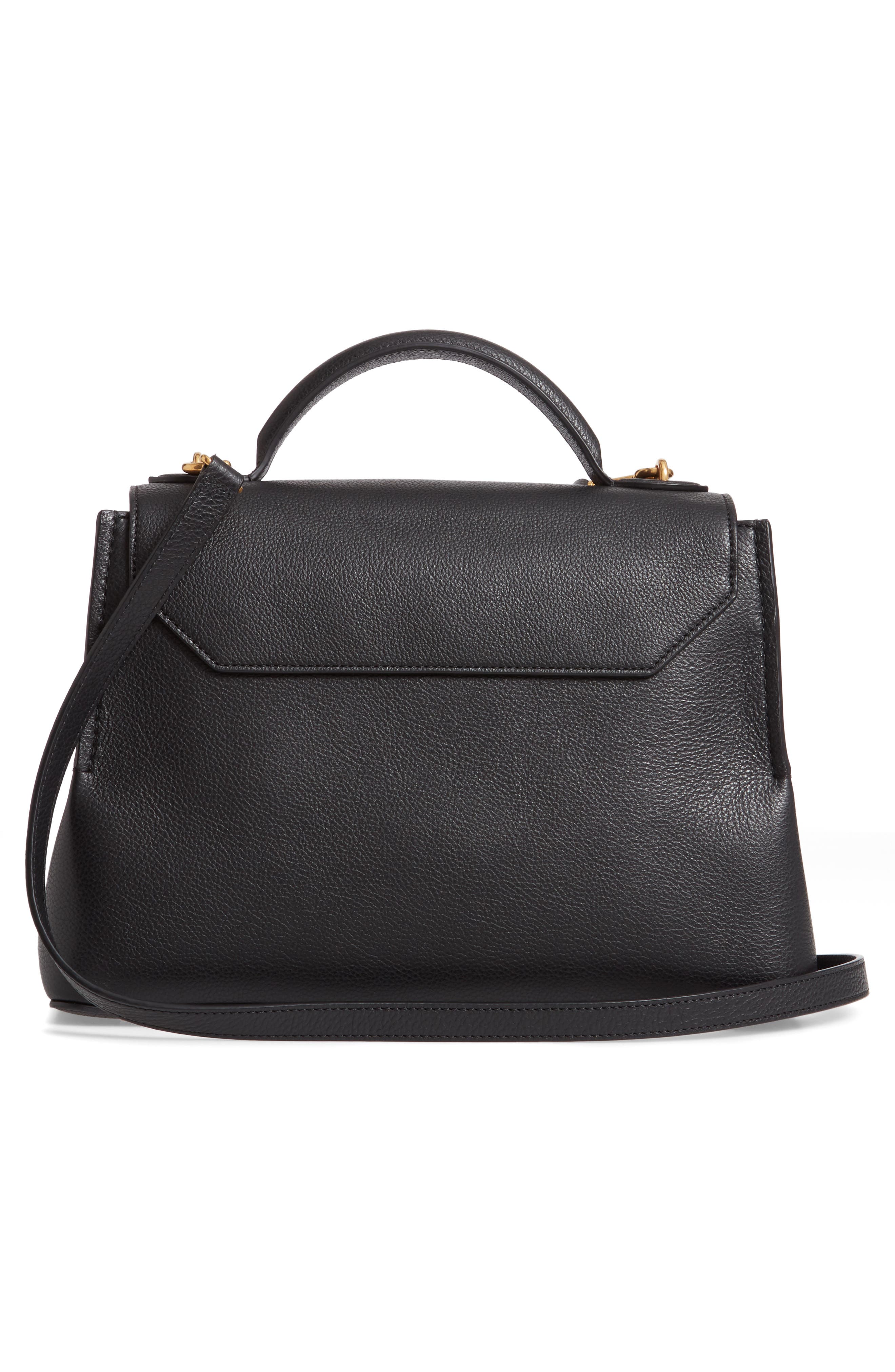 Mulberry Small Seaton Leather Top Handle Satchel, Alternate, color, 