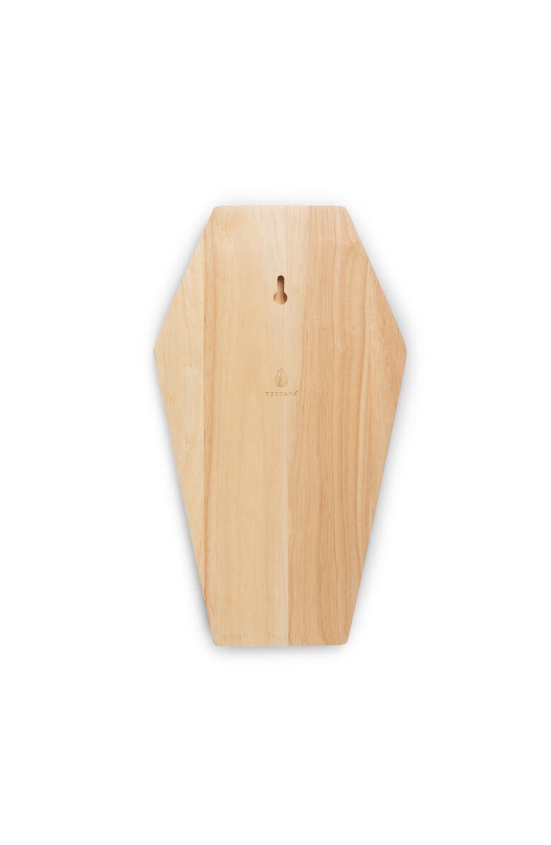 Toscana Coffin Serving Board, Alternate, color, Parawood