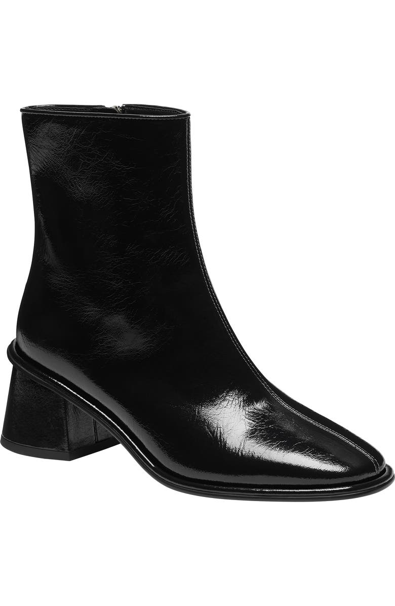 COACH Gigi Glazed Bootie, Main, color, Black